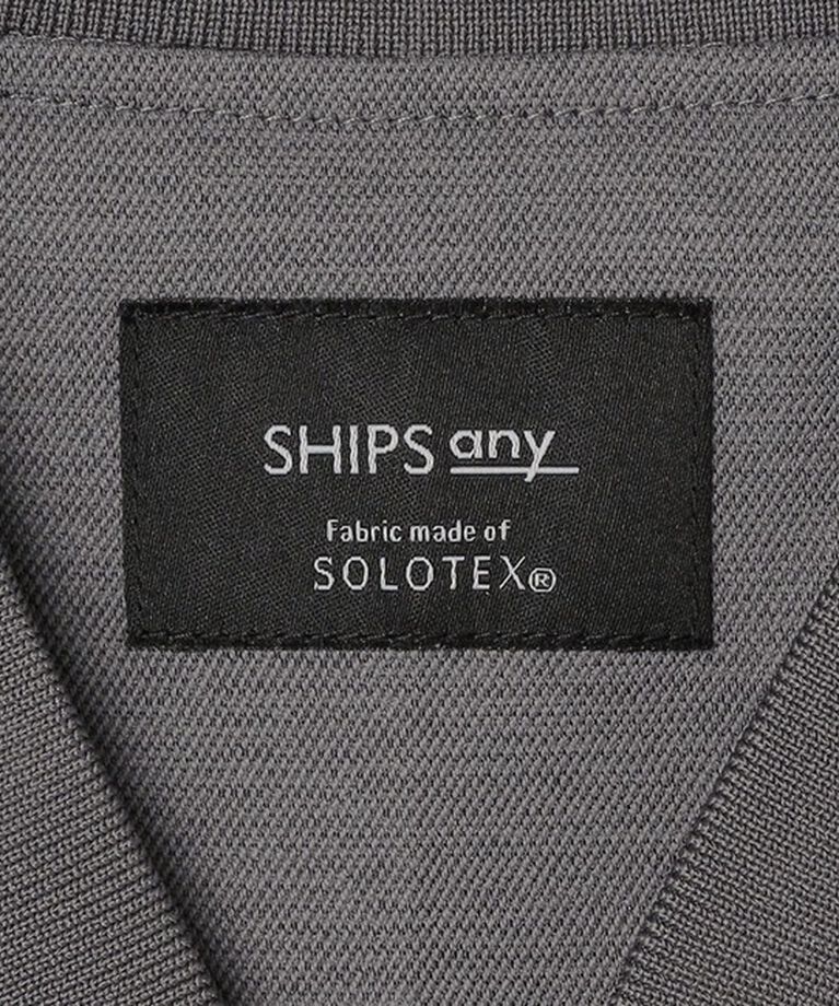 SHIPS any「SHIPS any: SOLOTEX(R) ウーリック ショート ジップ ブルゾン （セットアップ対応）◇」|ブルゾン・スタジャン|