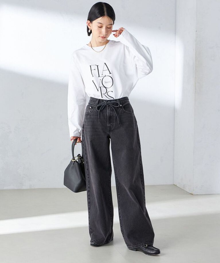 SHIPS for women「【SHIPS別注】Champion: ロング スリーブ TEE」|Tシャツ・カットソー|
