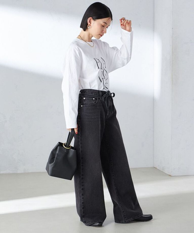 SHIPS for women「【SHIPS別注】Champion: ロング スリーブ TEE」|Tシャツ・カットソー|