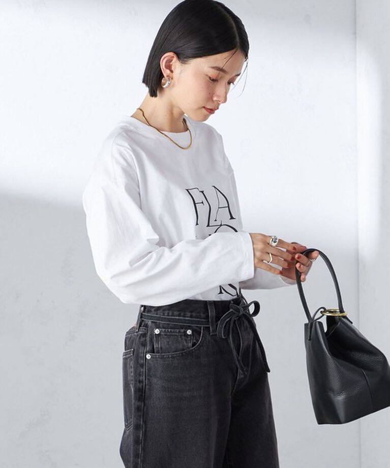 SHIPS for women「【SHIPS別注】Champion: ロング スリーブ TEE」|Tシャツ・カットソー|
