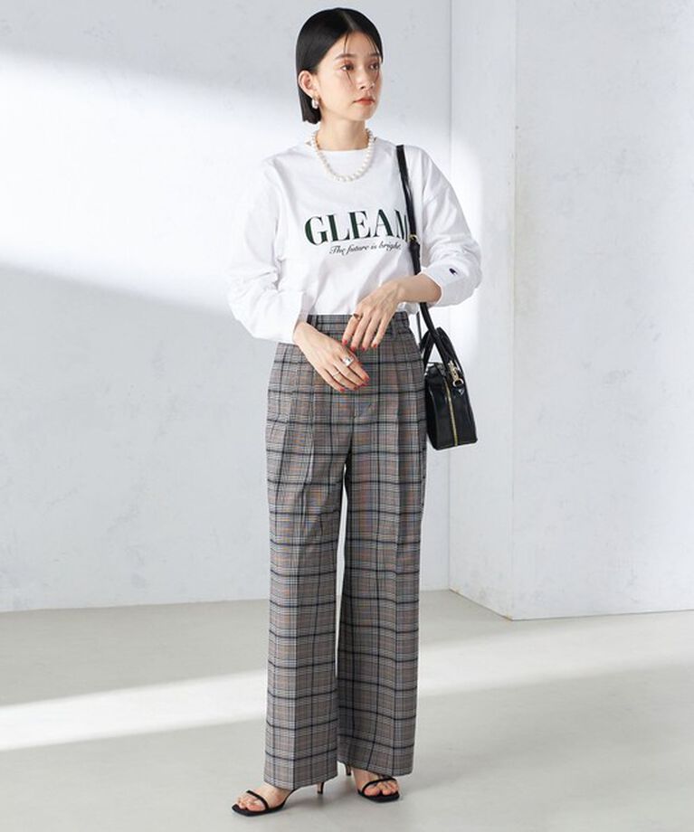 SHIPS for women「【SHIPS別注】Champion: ロング スリーブ TEE」|Tシャツ・カットソー|