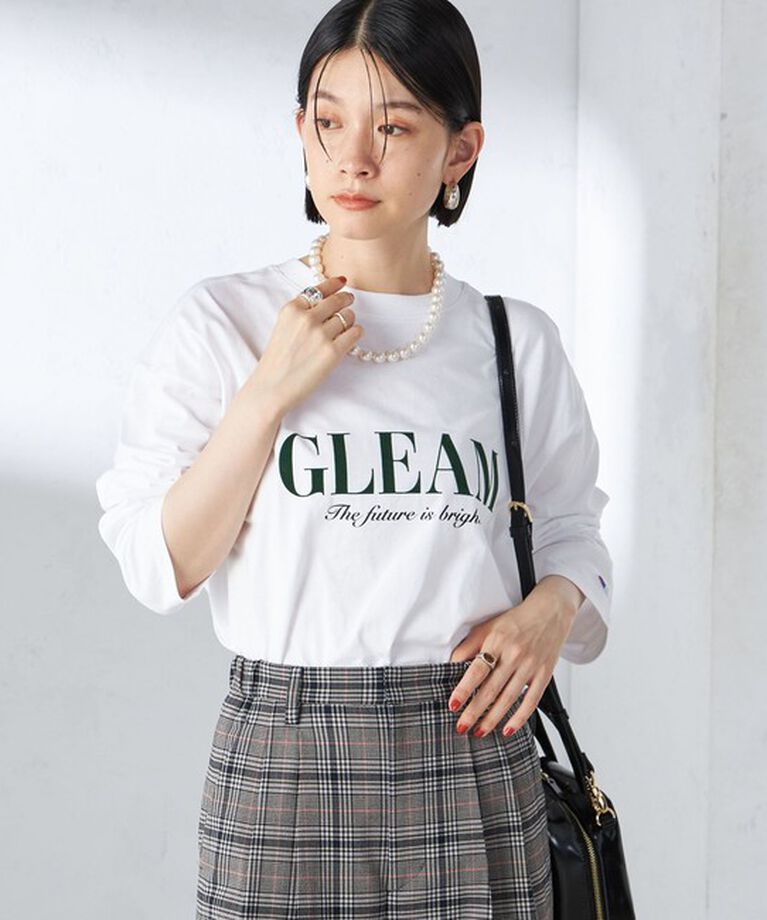 SHIPS for women「【SHIPS別注】Champion: ロング スリーブ TEE」|Tシャツ・カットソー|
