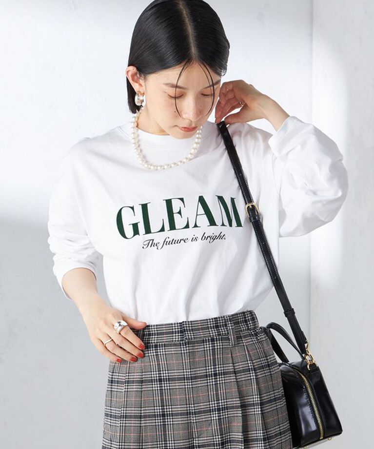 SHIPS for women「【SHIPS別注】Champion: ロング スリーブ TEE」|Tシャツ・カットソー|