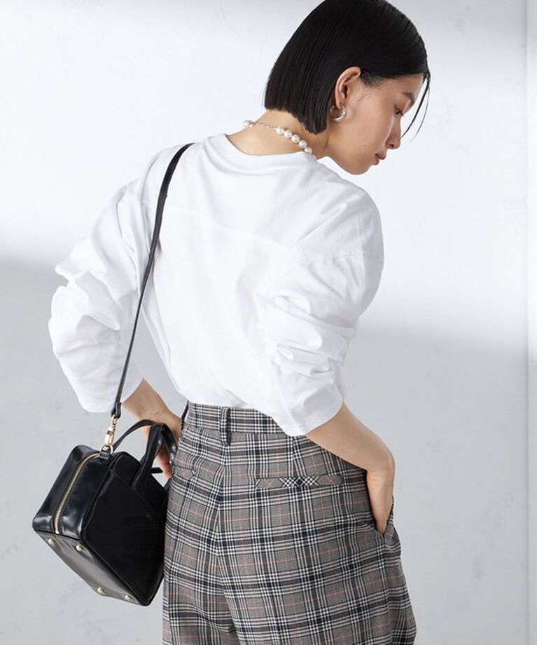 SHIPS for women「【SHIPS別注】Champion: ロング スリーブ TEE」|Tシャツ・カットソー|