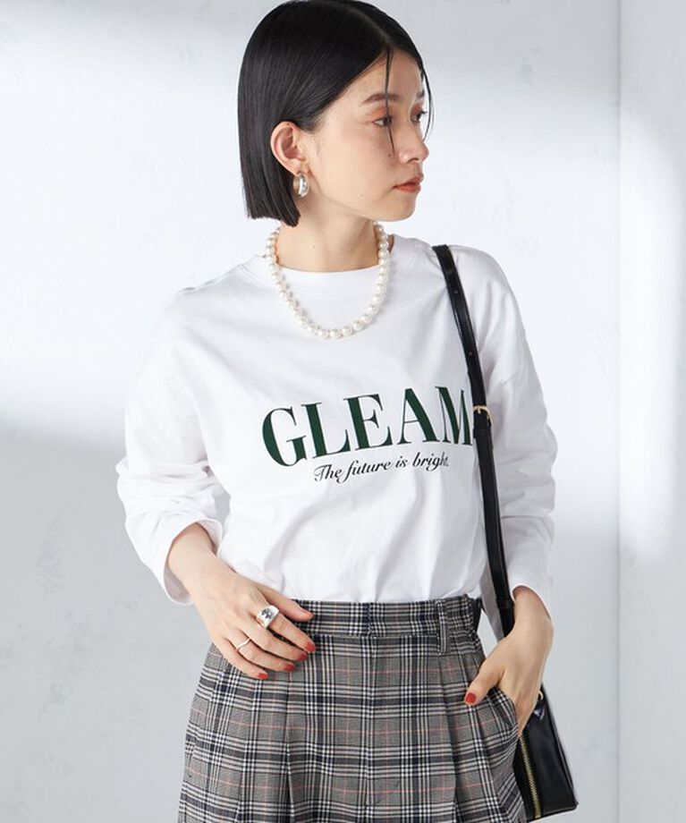 SHIPS for women「【SHIPS別注】Champion: ロング スリーブ TEE」|Tシャツ・カットソー|