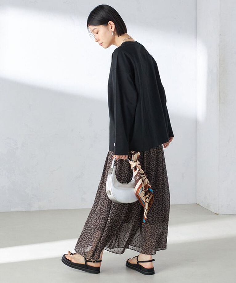 SHIPS for women「【SHIPS別注】Champion: ロング スリーブ TEE」|Tシャツ・カットソー|