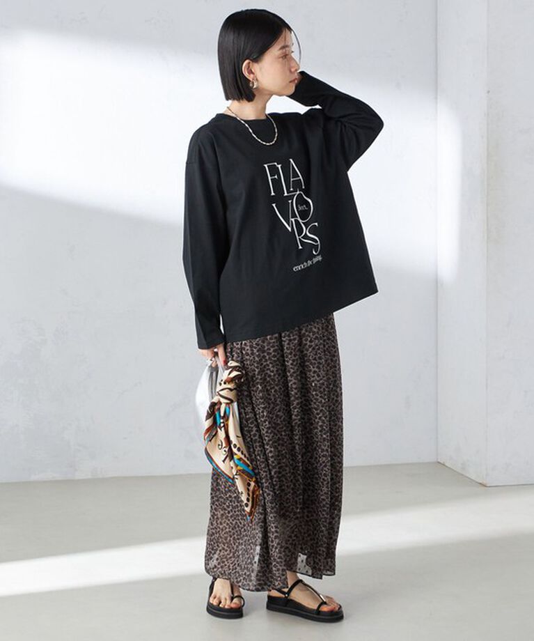 SHIPS for women「【SHIPS別注】Champion: ロング スリーブ TEE」|Tシャツ・カットソー|