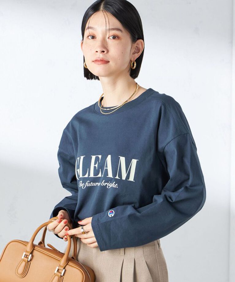 SHIPS for women「【SHIPS別注】Champion: ロング スリーブ TEE」|Tシャツ・カットソー|