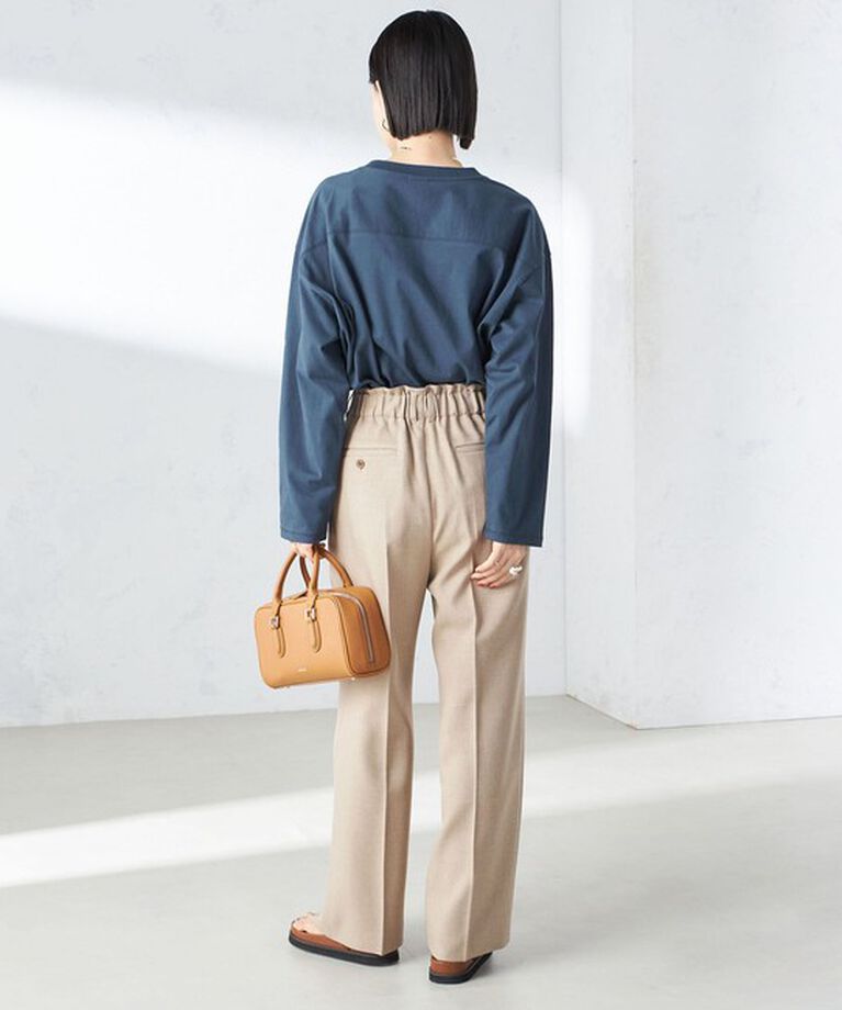 SHIPS for women「【SHIPS別注】Champion: ロング スリーブ TEE」|Tシャツ・カットソー|