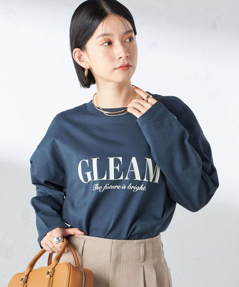 SHIPS for women「【SHIPS別注】Champion: ロング スリーブ TEE」|Tシャツ・カットソー|