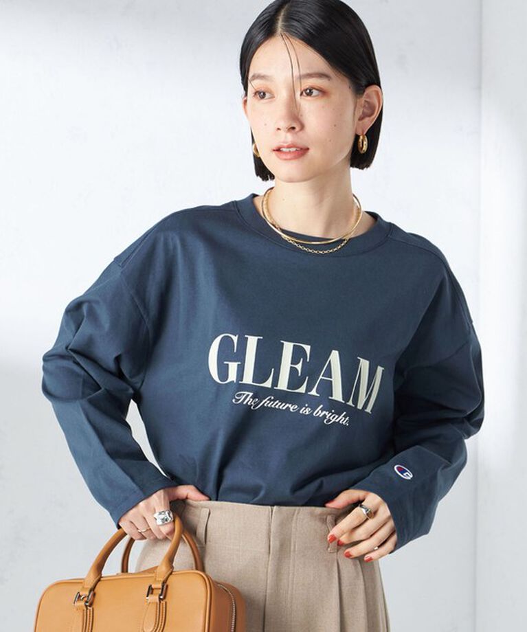 SHIPS for women「【SHIPS別注】Champion: ロング スリーブ TEE」|Tシャツ・カットソー|
