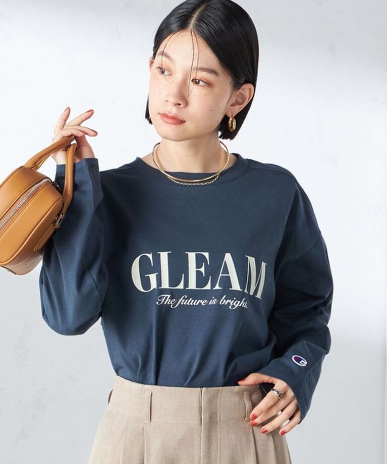 SHIPS for women「【SHIPS別注】Champion: ロング スリーブ TEE」|Tシャツ・カットソー|