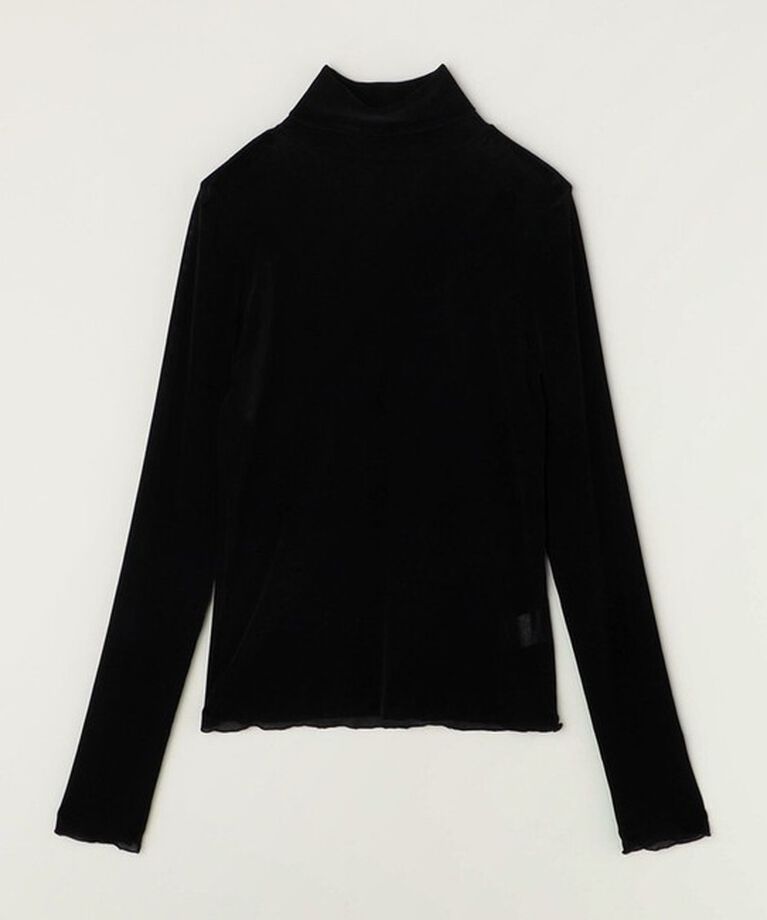 quaranciel「quaranciel:〈洗濯機可能〉フロッキー シアー タートル ネック 2」|Tシャツ・カットソー|