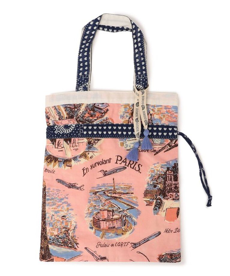 SHIPS for women「【SHIPS別注】【PINK RIBBONチャリティー】BINDU:PARIS バッグ」|トートバッグ|