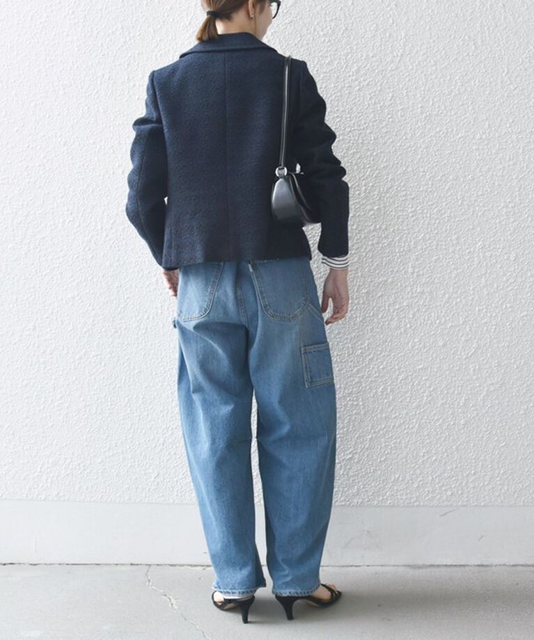 SHIPS any「SHIPS any: ツイード シングル ポケット ジャケット［NAVY BLUE］」|その他|
