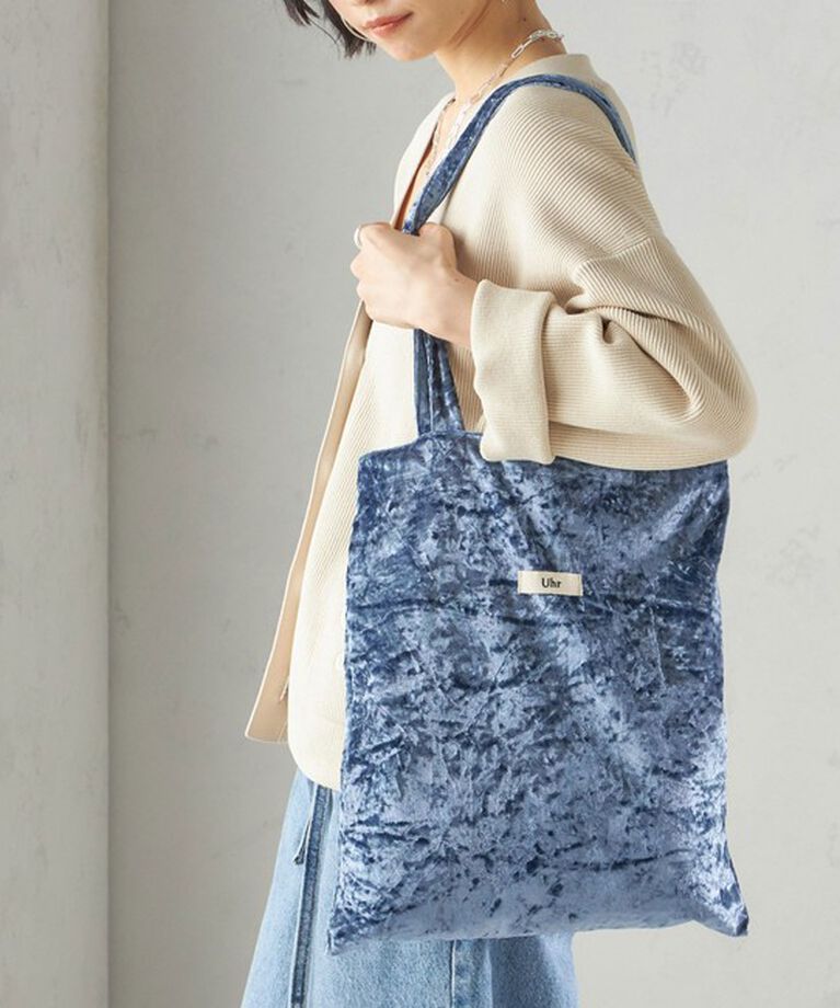 SHIPS for women「【SHIPS別注】Uhr:トート バッグ」|トートバッグ|ブルー
