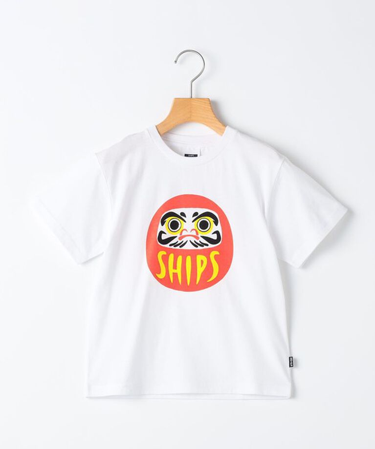 SHIPS KIDS「SHIPS KIDS:100～130cm / おみやげ TEE」|Tシャツ・カットソー|ホワイト系