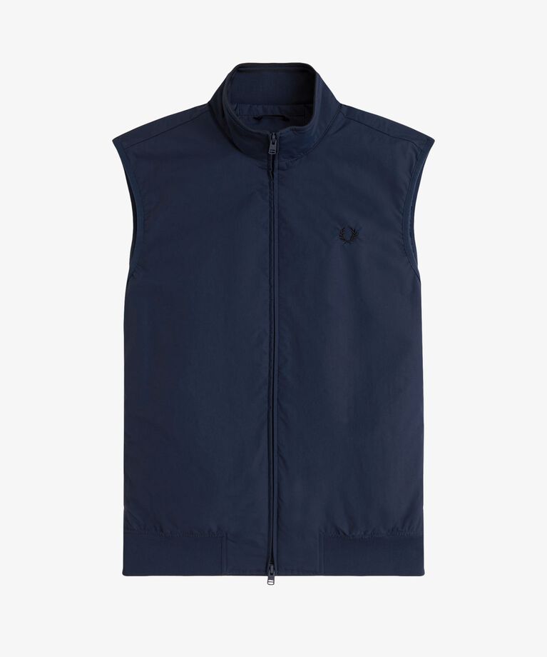 FRED PERRY 「The Brentham Gilet」|ベスト・ジレ|TENNIS BLUE