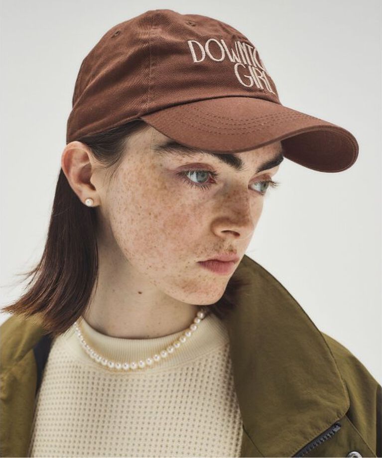 OUTDOOR PRODUCTS Usual Things「DOWNTOWN GIRL CAP」|キャップ・キャスケット|ブラウン