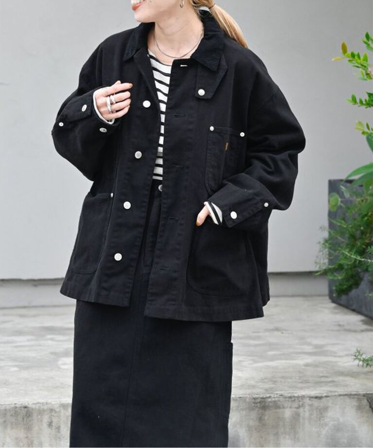 OUTDOOR PRODUCTS Usual Things「ULT 2WAYダックカバーオール」|その他|ブラック