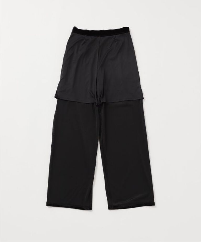 OUTDOOR PRODUCTS Usual Things「追加 ベロアフレアパンツ」|スラックス|