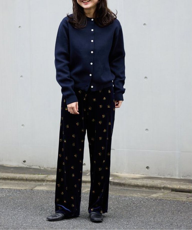 OUTDOOR PRODUCTS Usual Things「追加 ベロアフレアパンツ」|スラックス|