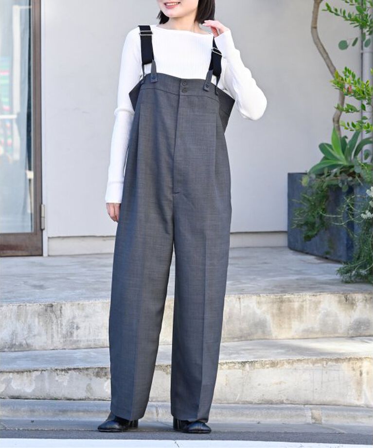 OUTDOOR PRODUCTS Usual Things「ORDINARYベアサロペット」|オールインワン|