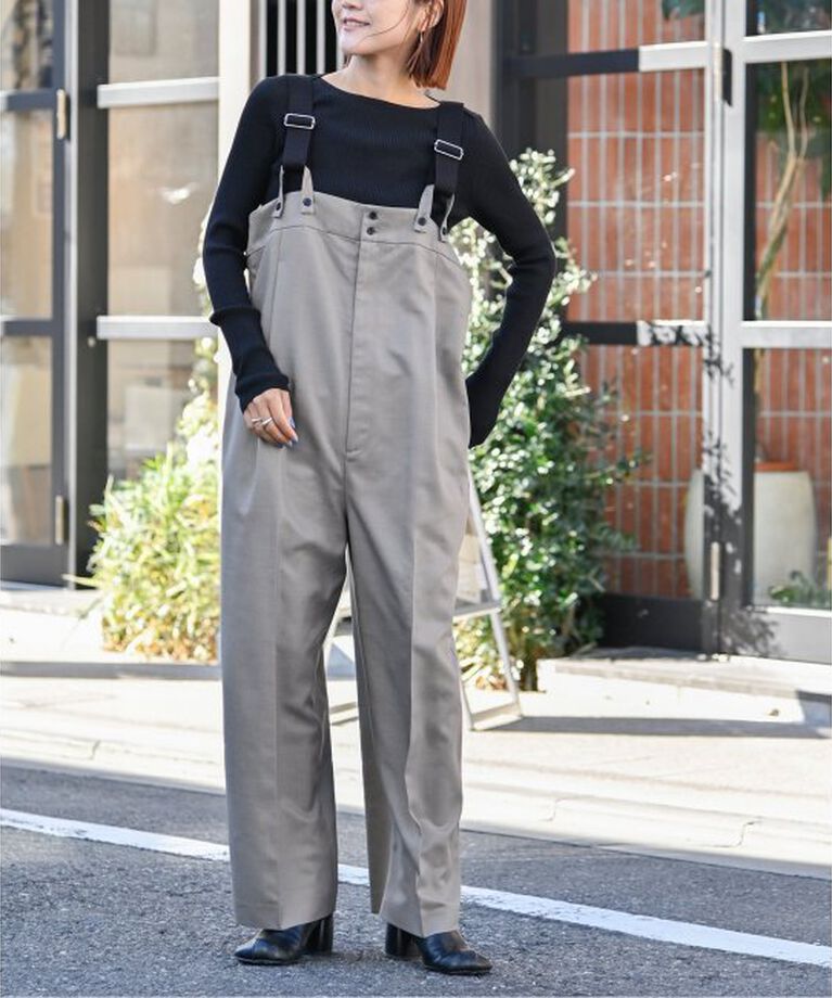 OUTDOOR PRODUCTS Usual Things「ORDINARYベアサロペット」|オールインワン|