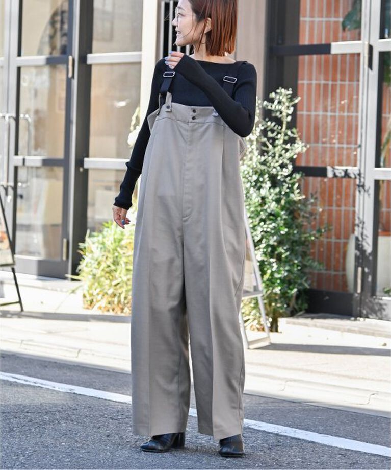 OUTDOOR PRODUCTS Usual Things「ORDINARYベアサロペット」|オールインワン|