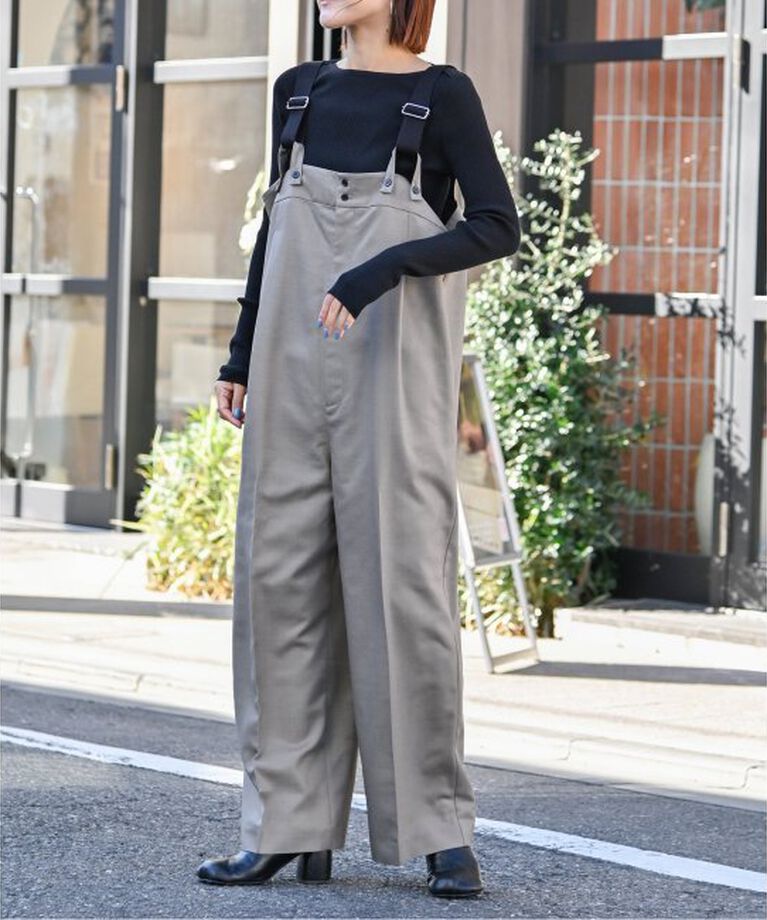 OUTDOOR PRODUCTS Usual Things「ORDINARYベアサロペット」|オールインワン|