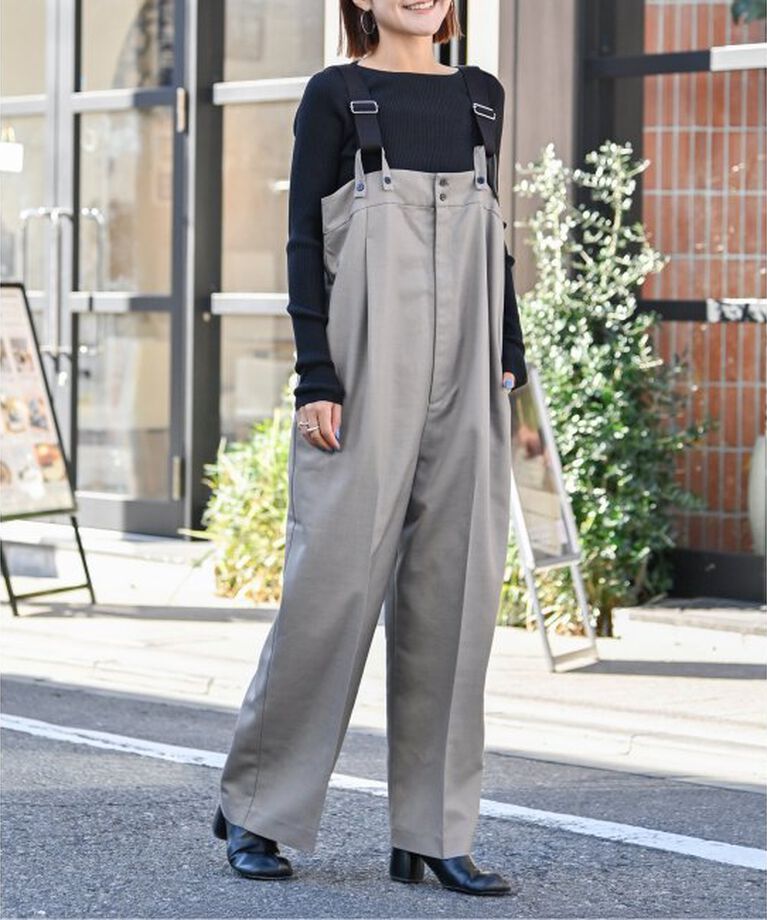 OUTDOOR PRODUCTS Usual Things「ORDINARYベアサロペット」|オールインワン|