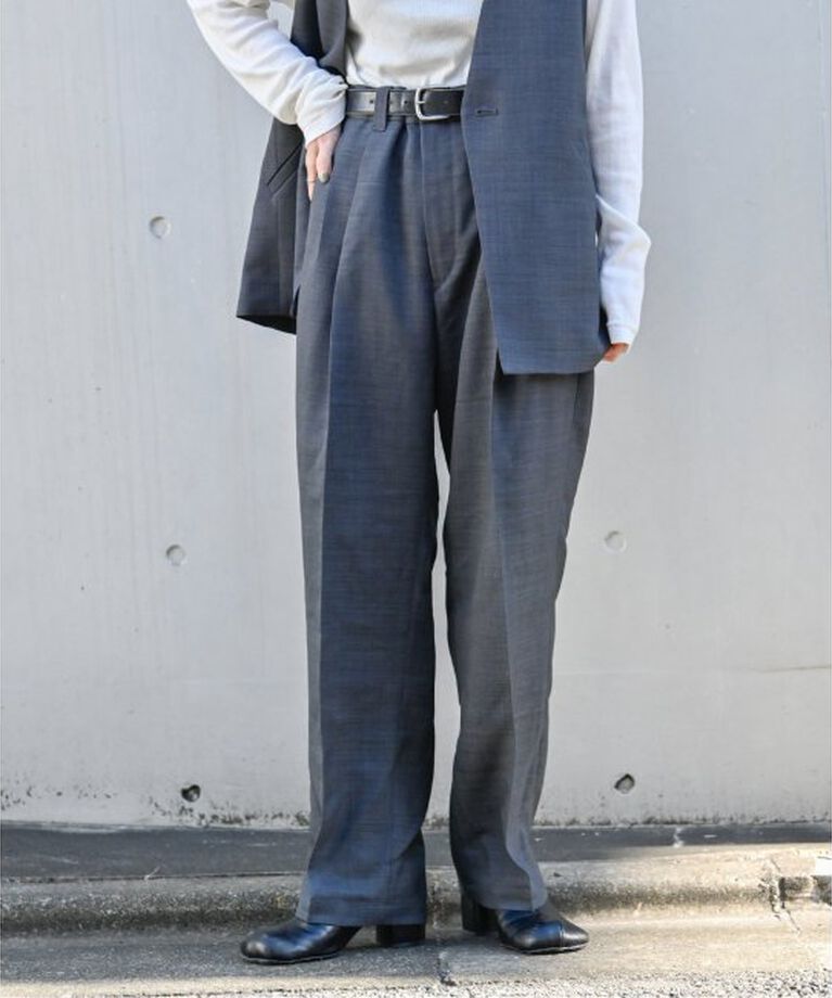 OUTDOOR PRODUCTS Usual Things「ORDINARYパンツ」|スラックス|グレーA