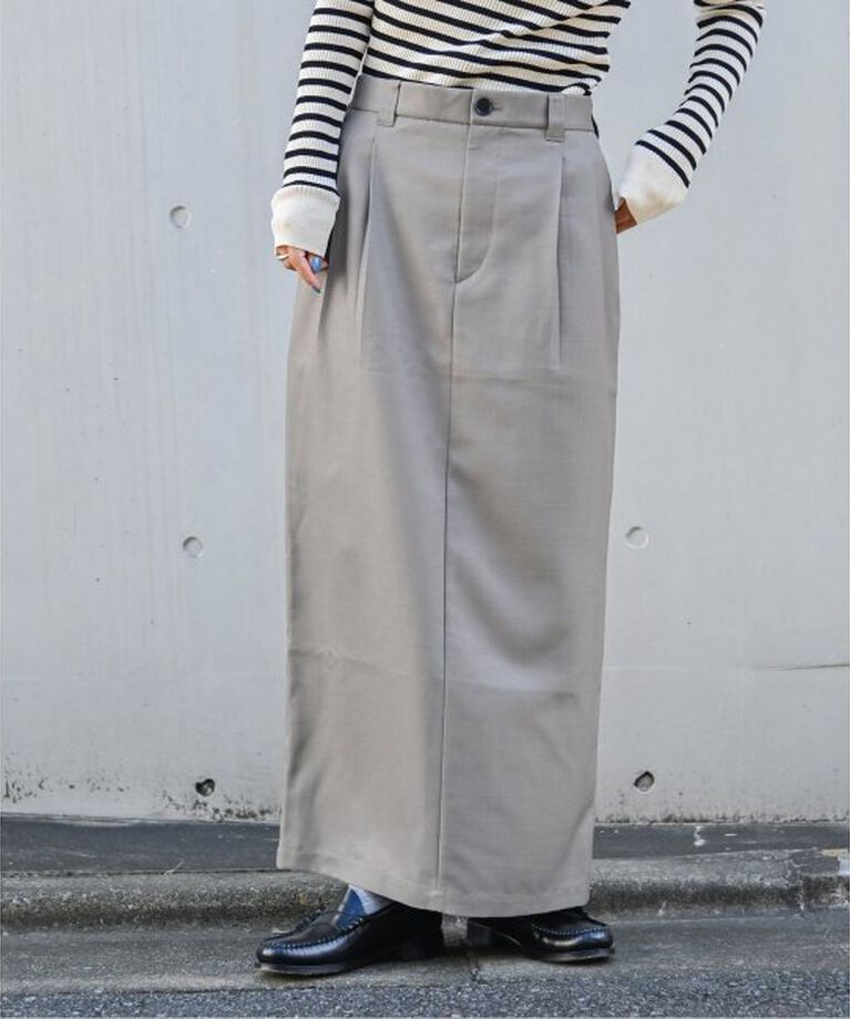 OUTDOOR PRODUCTS Usual Things「ORDINARY ロングスカート」|スカート|カーキ