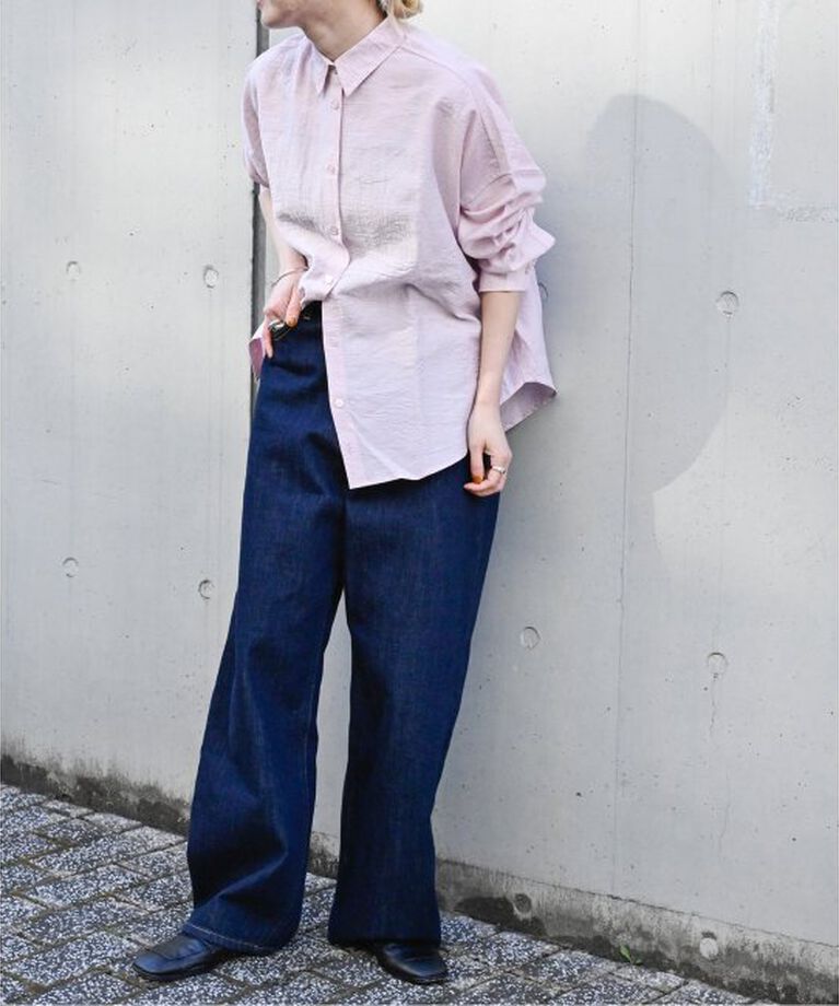 OUTDOOR PRODUCTS Usual Things「レーヨンリネンシャツ」|シャツ・ブラウス|