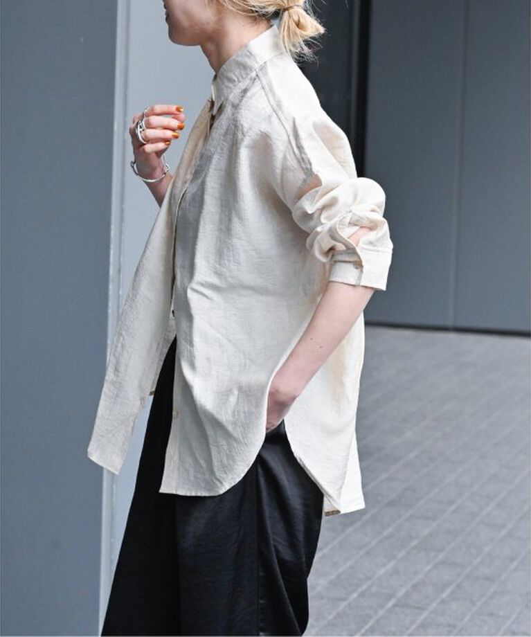 OUTDOOR PRODUCTS Usual Things「レーヨンリネンシャツ」|シャツ・ブラウス|