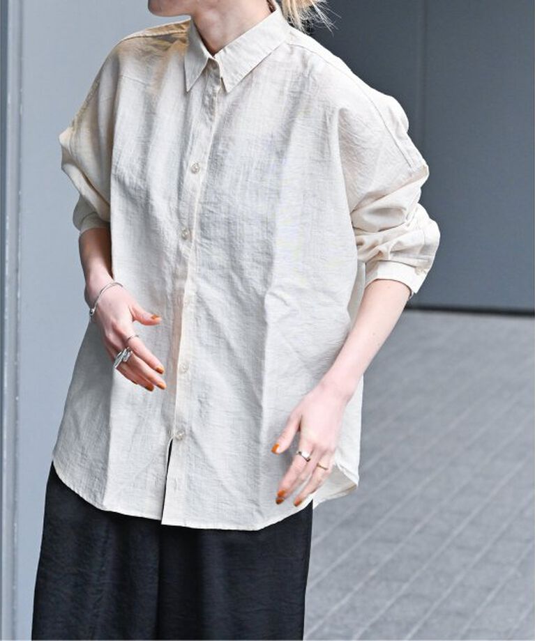 OUTDOOR PRODUCTS Usual Things「レーヨンリネンシャツ」|シャツ・ブラウス|
