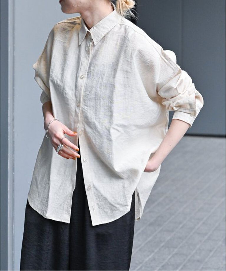 OUTDOOR PRODUCTS Usual Things「レーヨンリネンシャツ」|シャツ・ブラウス|