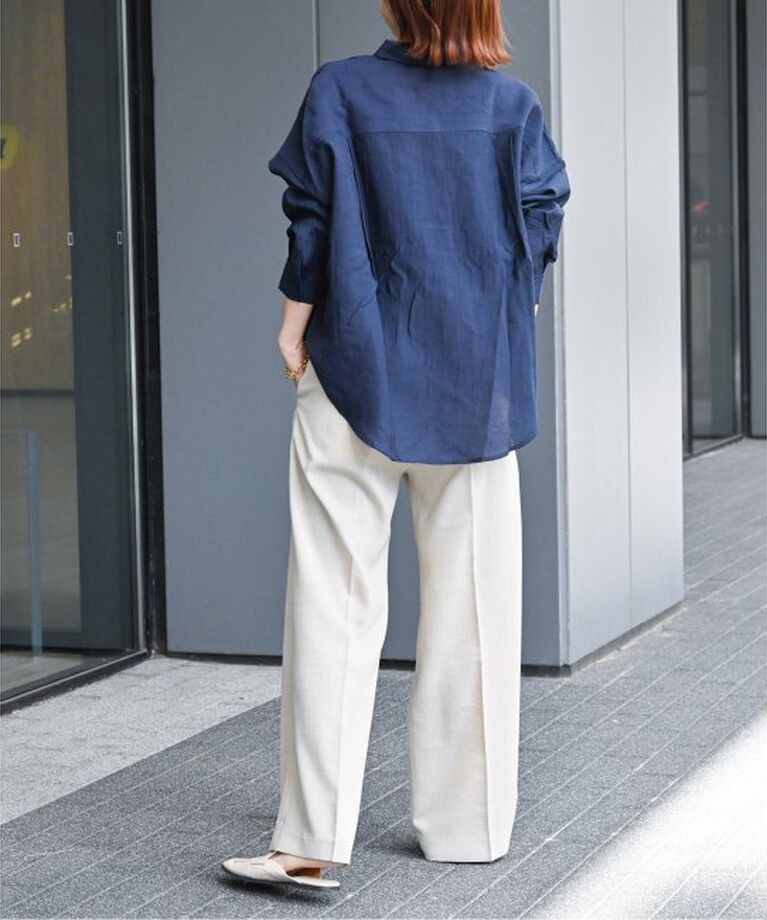 OUTDOOR PRODUCTS Usual Things「レーヨンリネンシャツ」|シャツ・ブラウス|