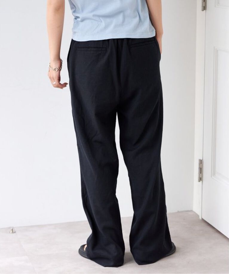 OUTDOOR PRODUCTS Usual Things「コットンリネンウォッシャブルイージーパンツ」|スラックス|
