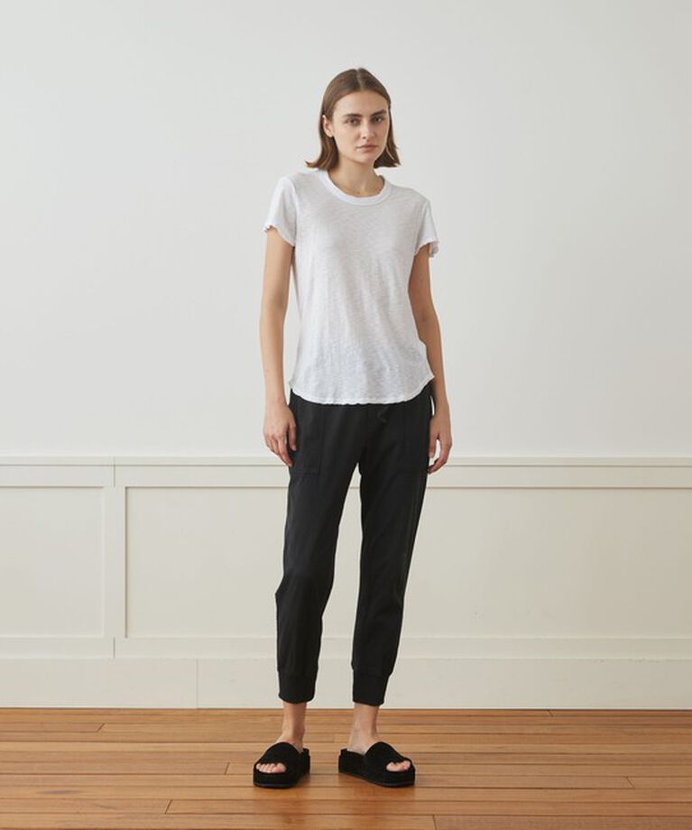 JAMES PERSE「スラブジャージー クルーネック Ｔシャツ WUA3037」|Tシャツ・カットソー|