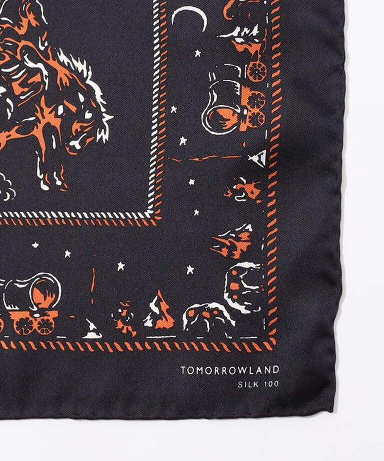 TOMORROWLAND GOODS「TOMORROWLAND アニマルモチーフ スカーフ」|バンダナ・スカーフ|