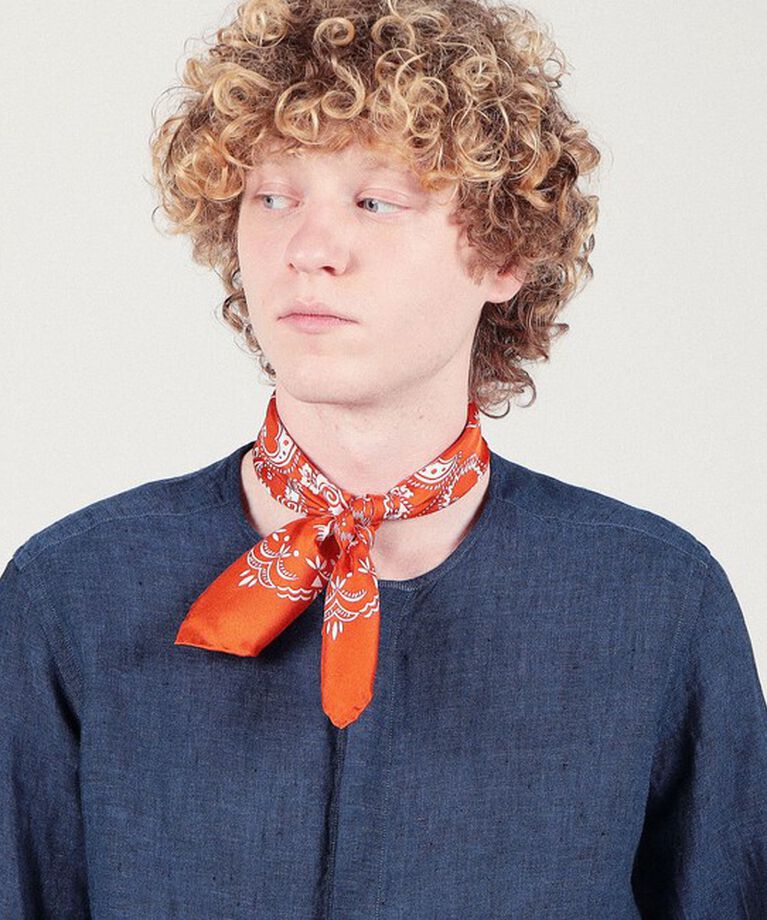 TOMORROWLAND GOODS「TOMORROWLAND シルク バンダナ」|バンダナ・スカーフ|