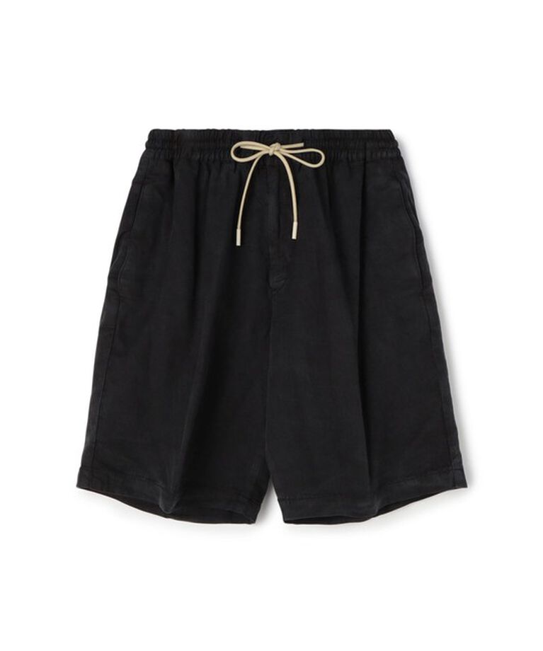 TOMORROWLAND BUYING WEAR「PT TORINO セルロースリネンコットン イージーショーツ」|その他|19 ブラック