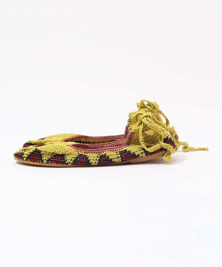 TOMORROWLAND GOODS「KASHURA Ballerina High フラットシューズ」|バレエシューズ|
