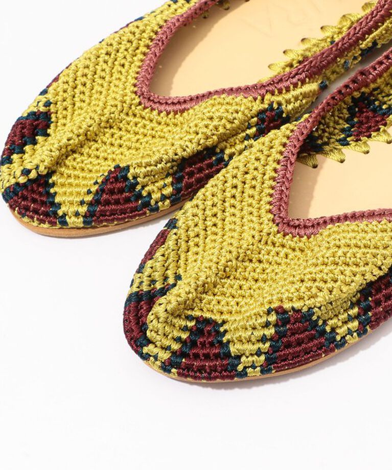 TOMORROWLAND GOODS「KASHURA Ballerina High フラットシューズ」|バレエシューズ|