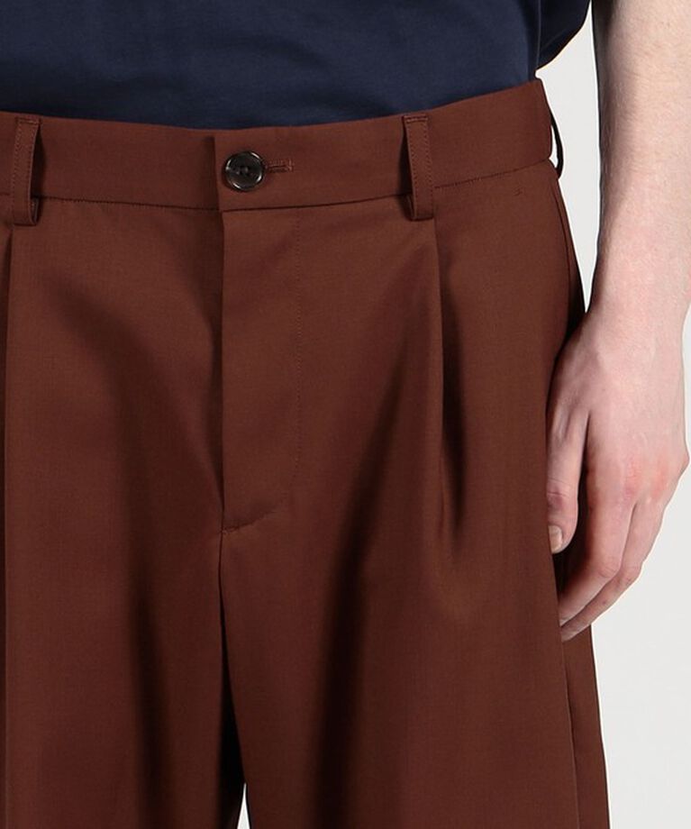 CABaN「CABaN ウォッシャブルウール ワンタックショートパンツ」|その他|