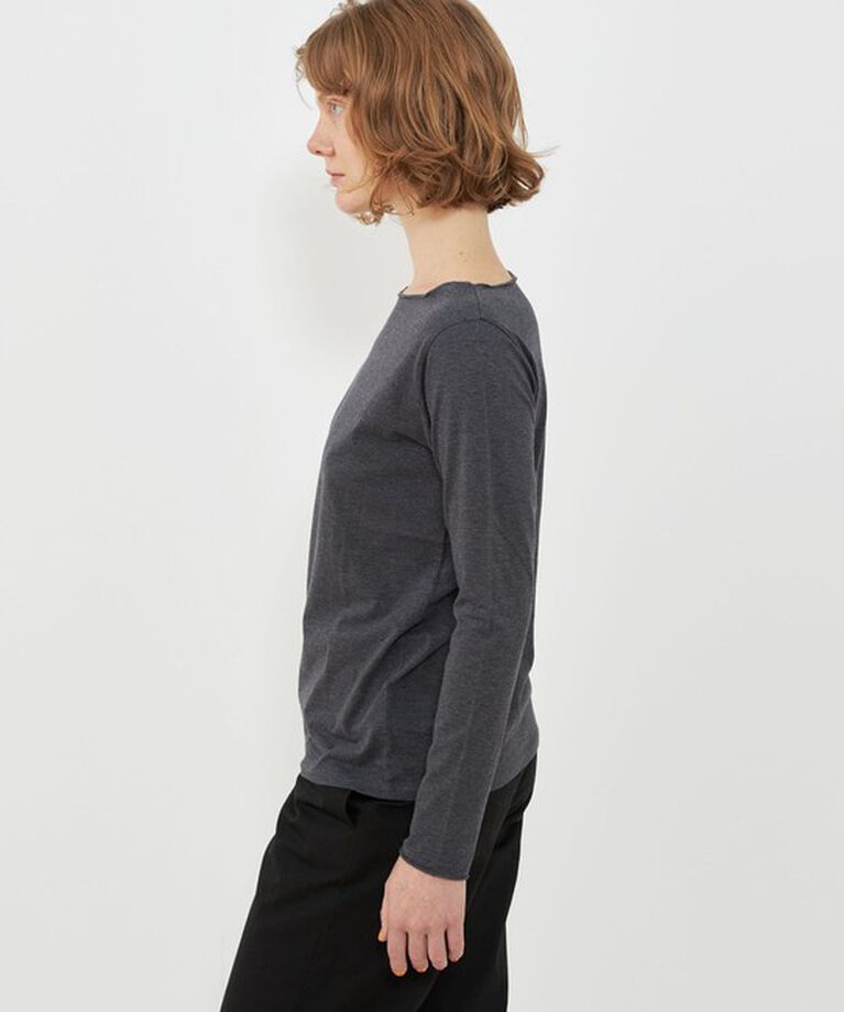GALERIE VIE「スムージーコットン ボートネックプルオーバー」|Tシャツ・カットソー|