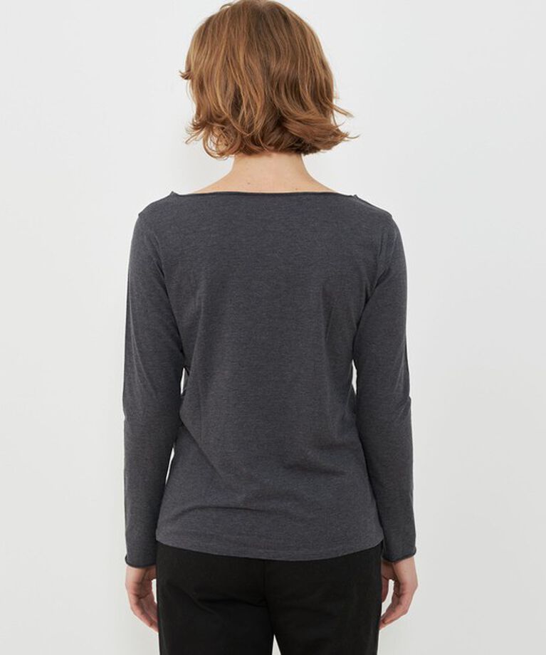 GALERIE VIE「スムージーコットン ボートネックプルオーバー」|Tシャツ・カットソー|