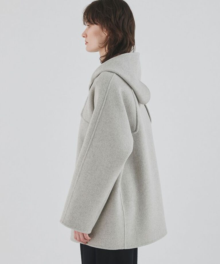 GALERIE VIE「ウールカシミヤダブルフェイス フーデットコート」|その他|