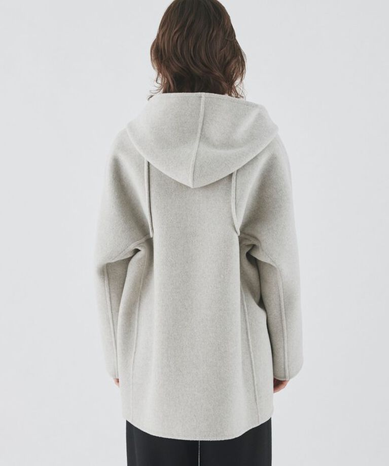 GALERIE VIE「ウールカシミヤダブルフェイス フーデットコート」|その他|